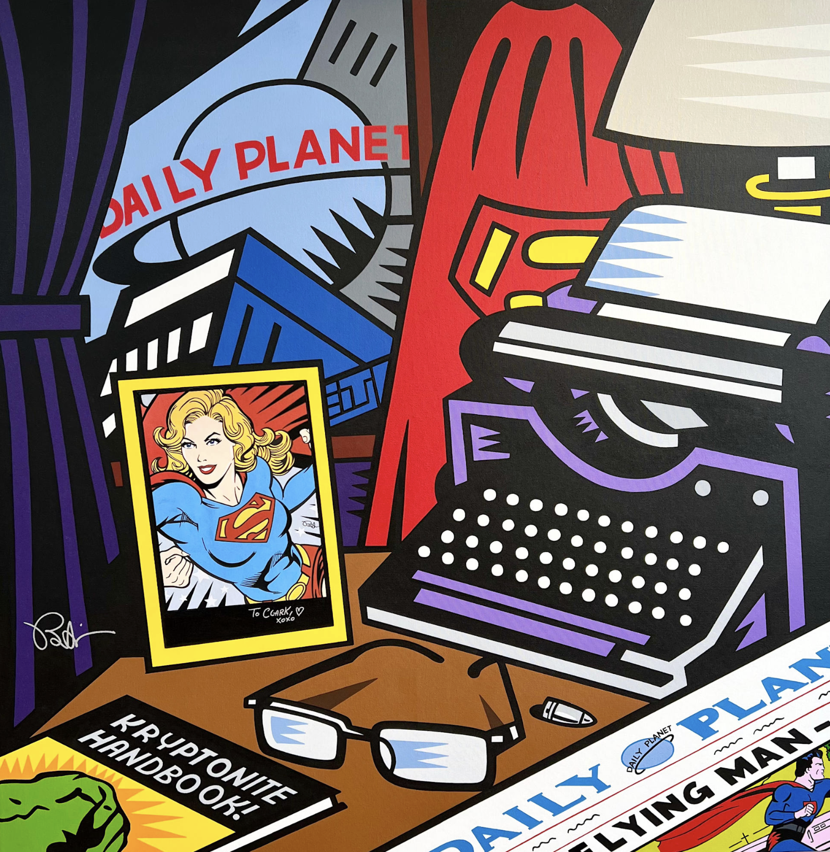 Clark Kent – Superman Nightstand Portrait